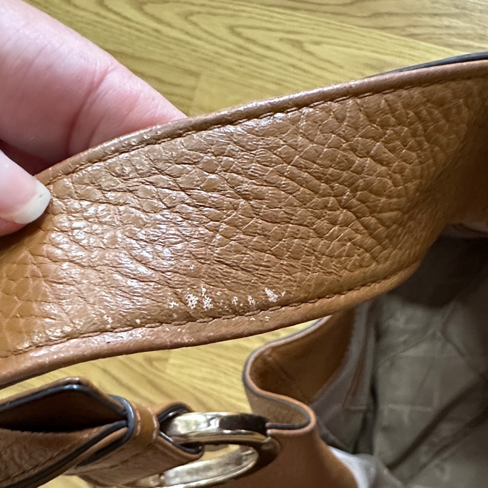 MICHAEL Michael Kors Tan and Black Hobo Bag - Picture 3 of 3